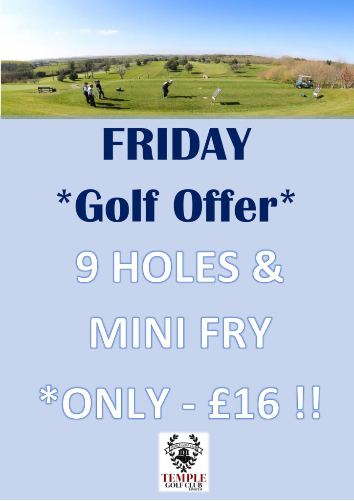 Friday Golf Offer